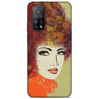 Lopard Xiaomi Mi 10T Pro 5G Uyumlu Kılıf Sürreal Yüzler ♀ (32) Soft Silikon Kılıf Desenli