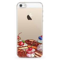 Apple iPhone 5s Kılıf Pasta Malzemeleri Arka Kapak Koruma Desenli Full Koruyucu
