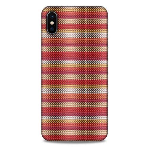 Kazak (46) Desenli Silikon Kapak Telefon Kabı Apple iPhone XS Max Kılıf
