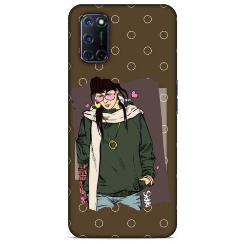 Sokak Modası 34 Oppo A92 Kılıf Desenli Silikon