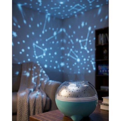 Bluetooth Bağlantılı Gece Lambası Yıldız Projeksiyon Işığı 7 Renk Efekti Ve Zamanlayıcı Fonksiyonlu