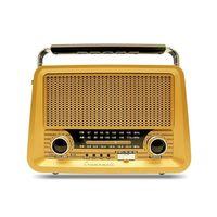 Crownwell Nostaljik Bluetooth Radyo