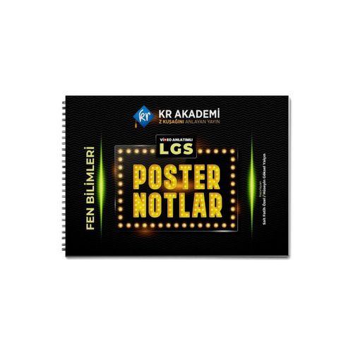 LGS Fen Bilimleri Poster Notlar KR Akademi