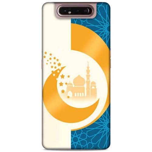 Lopard Samsung Galaxy A80 Uyumlu Kılıf Ramazan (13) Baskılı Silikon Kap