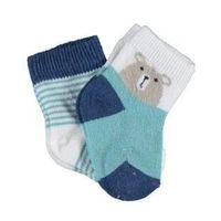 Bibaby Bibaby Biorganic Hello Teddy Bear 2'Li Kız Çorap 68404 Yeşil