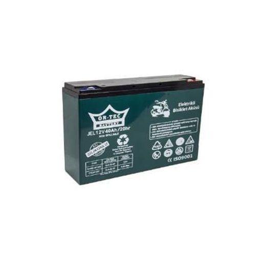 ORTEC 12V / 40AH E Bike Akü
