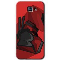 Galaxy A8 2016 Kılıf HD Desen Baskılı Arka Kapak - DeadPool + Kırılmaz Cam