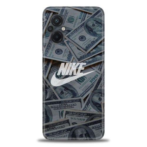 Xiaomi Poco M5 Kılıf HD Baskılı Kılıf - Nike Dolar + Tam Ekran Koruyucu