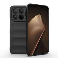 Xiaomi 15T Pro Kılıf Esnek TPU Oyuklu Arka Yüzey Tasarımlı Zore Etnik Silikon Kapak