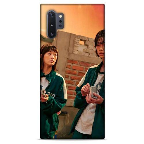 Samsung Galaxy Note 10 Plus Uyumlu Kılıf Squid Game (10) Full Koruma Kılıfı Sang-Ook