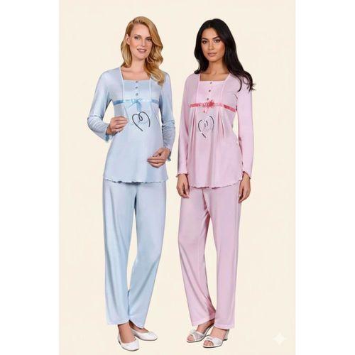 Berrak Bayan Hamile Pijama Takımı 392