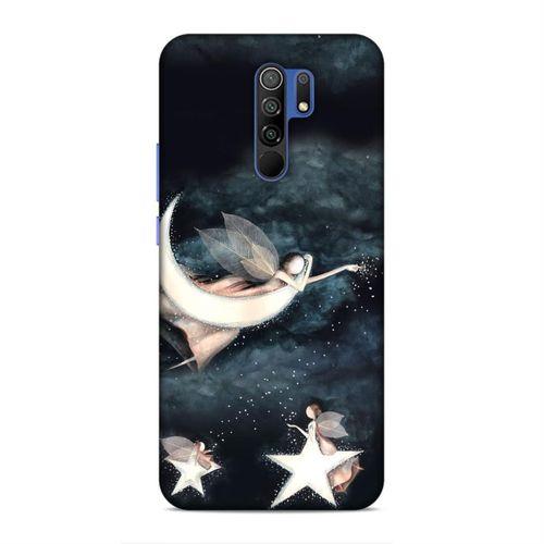 Xiaomi Redmi 9 Kılıf Yildizli Peri Arka Kapak Silikon Koruma Full Koruyucu