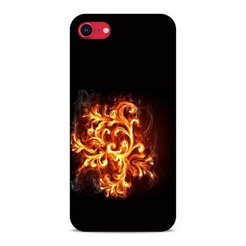 Lopard Apple iPhone SE 2020 Uyumlu Kılıf FireX (26) Tpu Silikon Kılıf Ateş Wallpaper