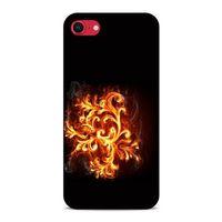 Lopard Apple iPhone SE 2020 Uyumlu Kılıf FireX (26) Tpu Silikon Kılıf Ateş Wallpaper