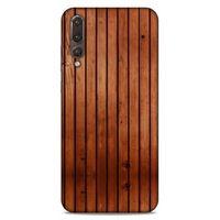 Lopard Huawei P20 Pro Uyumlu Kılıf Wood'X (12) Koruyucu Silikon Desenli