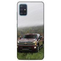 Lopard Samsung Galaxy A51 Uyumlu Kılıf PickUpX (35) Fit Design Kılıf Bordo