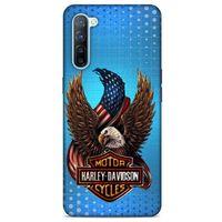 Oppo Reno 3 Uyumlu Kılıf Motorsiklet (38) Neo Hybrid Kılıf Harley Davidson