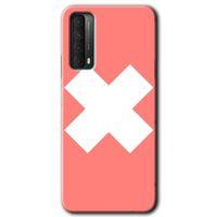 Huawei P Smart 2021 Kılıf HD Desen Baskılı Arka Kapak - Close