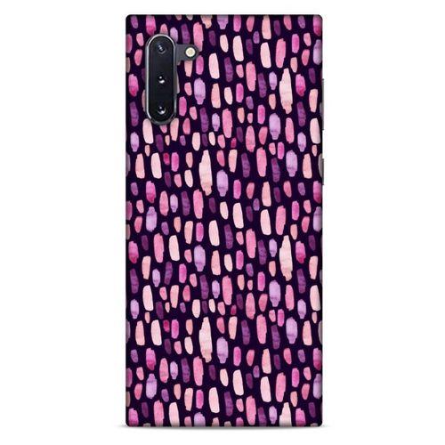 Samsung Galaxy Note 10 Uyumlu Kılıf Mor Delisi (24) Darbe Emici Kılıf Karışık