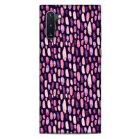 Samsung Galaxy Note 10 Uyumlu Kılıf Mor Delisi (24) Darbe Emici Kılıf Karışık