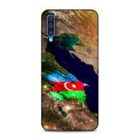 Samsung Galaxy A50 Uyumlu Kılıf Azarbaijan (1) Kılıfı Azerbaycan Harita