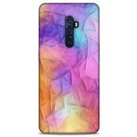 Oppo Reno 2 Uyumlu Kılıf Pembe Delisi (15) Antişok Kılıf Taş