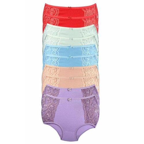 10 Adet Kenar Dantelli Toparlayıcı Yüksek Bel Bato Külot