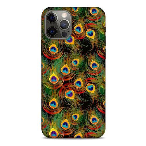 Apple iPhone 12 Pro Kılıf Desenli Özel Seri Tüyler (12) Koruyucu Silikon