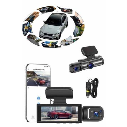 Video Ve Fotoğraf Kaydedici Sürüş Kamerası Ön Ve Arka Çift Kameralı