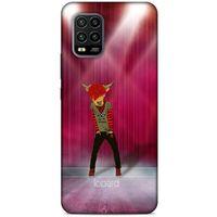 Xiaomi Mi 10 Lite Kılıf FunnyMaX (27) Tasarımlı Kılıf Fuşya