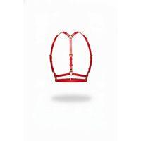 Kırmızı Kadın Kemer Deri Çoklu Şeritli Vücut Aksesuarı - Brf205