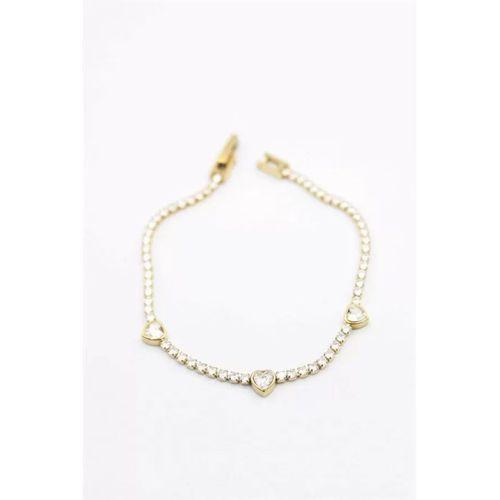 Kalp Bileklik - Altın