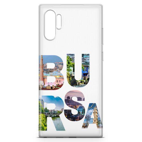 Samsung Galaxy Note 10 Plus Kılıf Bursa Gezi Arka Kapak Koruma Desenli Full Koruyucu