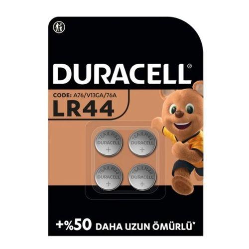 Eğitici Çocuk Duracell Özel Alkalin 4'Lü 1,5V Düğme Pil LR44
