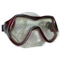 Star Diving Temper Camlı Dalış Maskesi Yetişkin - 51709-KIRMIZI