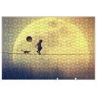 İpte Yürüyen Balonlu Çocuk Puzzle 240 Parça Yapboz