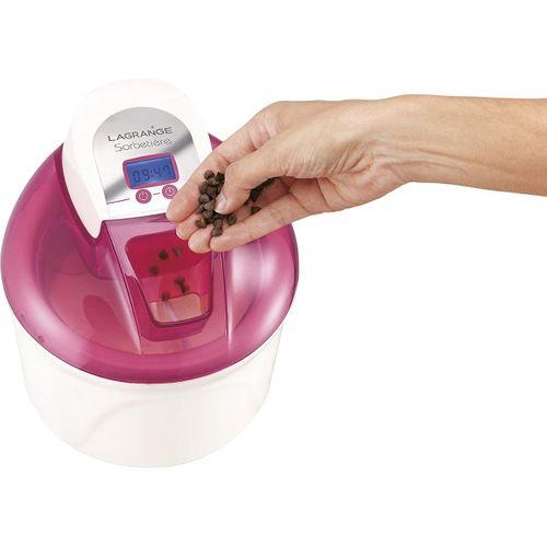 Lagrange-LCD ekranlı dondurma yapma makinesi Tankları, 1,5 l