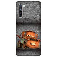 Lopard Oppo Reno 3 Pro 5g Uyumlu Kılıf PickUpX (50) Shockproof Kılıf Orange Car