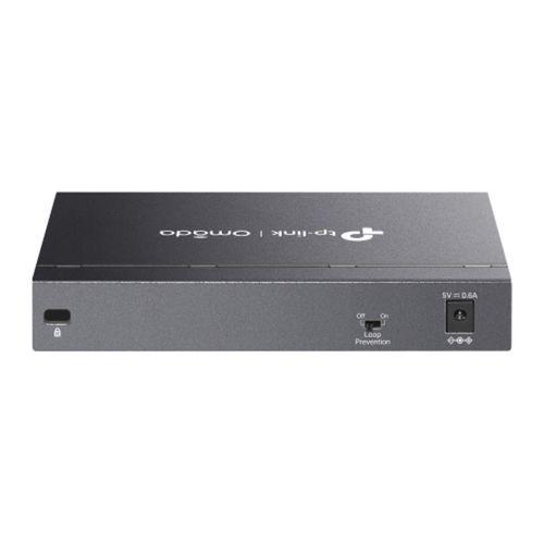 OMADA DS108G, 8 Port Gigabit,  Yönetilemez, Masaüstü/Vesa Metal Kasa Sessiz Switch