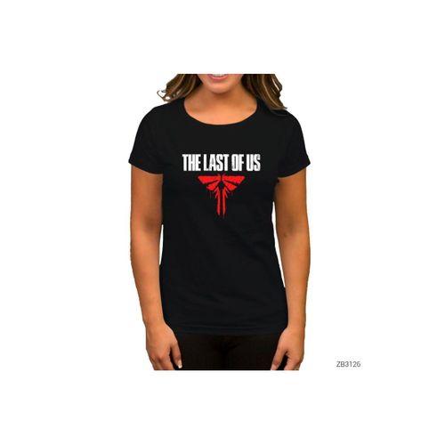 The Last of Us Blood Siyah Kadın Tişört