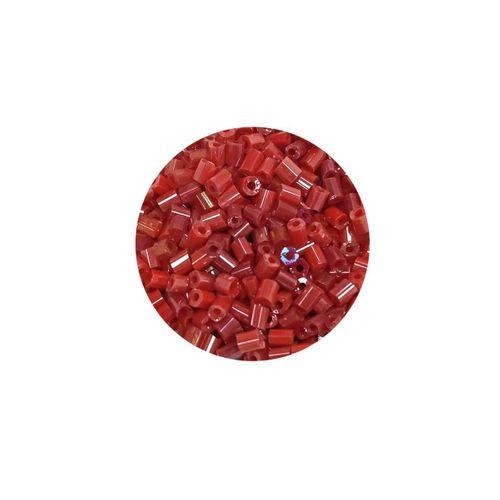 Kesme Cam Boncuk 2mm - 60 Gram - Koyu Kırmızı - BNC370