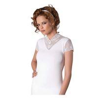 Şahinler Düğmeli Dantelli Atlet Bluz B640