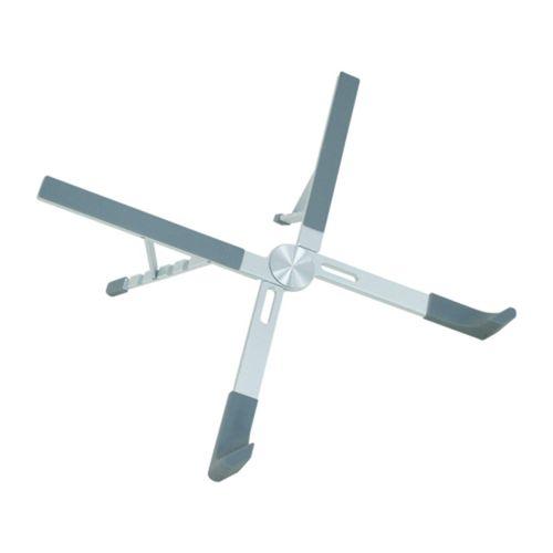 FRISBY FNC-5140ST, 10’’-17.3’’ Taşınabilir,  Katlanır, Notebook Standı, 5 Kademeli Ayarlanabilir Yükseklik, Alüminyum (Gümüş)