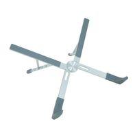 FRISBY FNC-5140ST, 10’’-17.3’’ Taşınabilir,  Katlanır, Notebook Standı, 5 Kademeli Ayarlanabilir Yükseklik, Alüminyum (Gümüş)