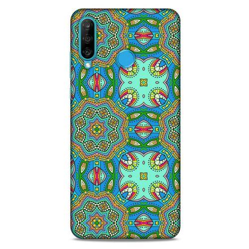 Ethnic Culture (99) Huawei P30 Lite Kılıf Silikon Kapak Desenli