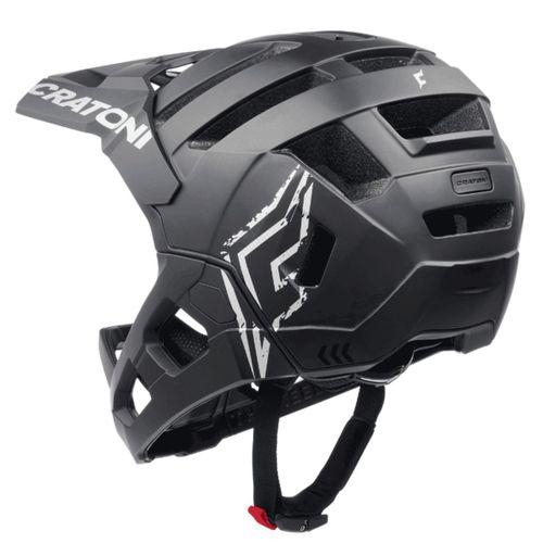 Kask Fullface Cratoni Madroc Mat Black S-M 54-58 cm