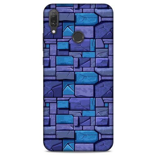 Huawei Y9 2019 Kılıf Baskılı Özel Seri Taşlı (11) Tam Koruma