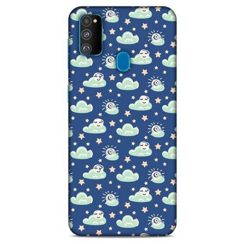 Samsung Galaxy M30s Kılıf Spacex (33) Hybrid Kılıf