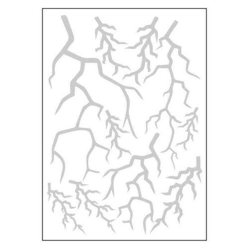 SEVGENT A4 Sticker 131 Tek Paket Çoklu Şimşek Beyaz