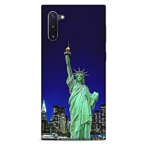 Samsung Galaxy Note 10 Kılıf Dünya Mimarisi (23) Ultra Koruma Kılıfı Özgürlük Heykeli ABD